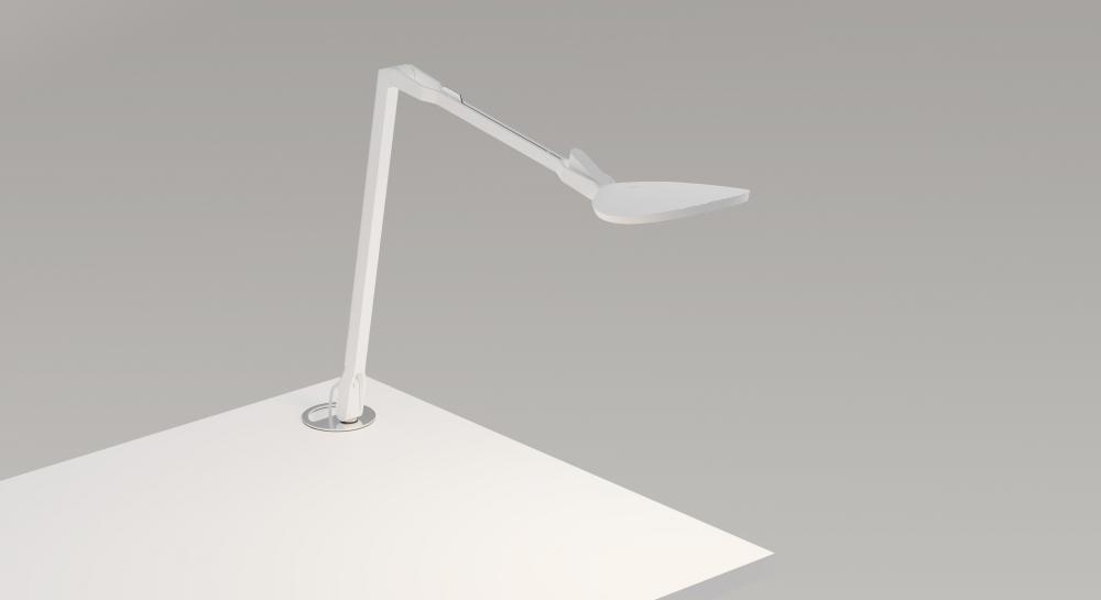 Splitty Reach (Warm Light) (Matte White) with Grommet Mount